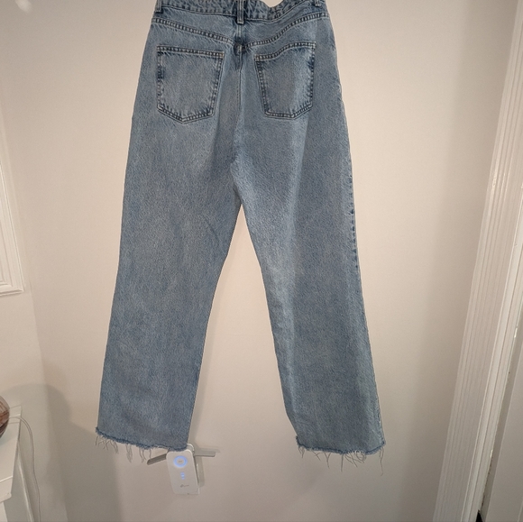 ZARA - HiRise Wide Leg Jeans - Picture 7 of 12
